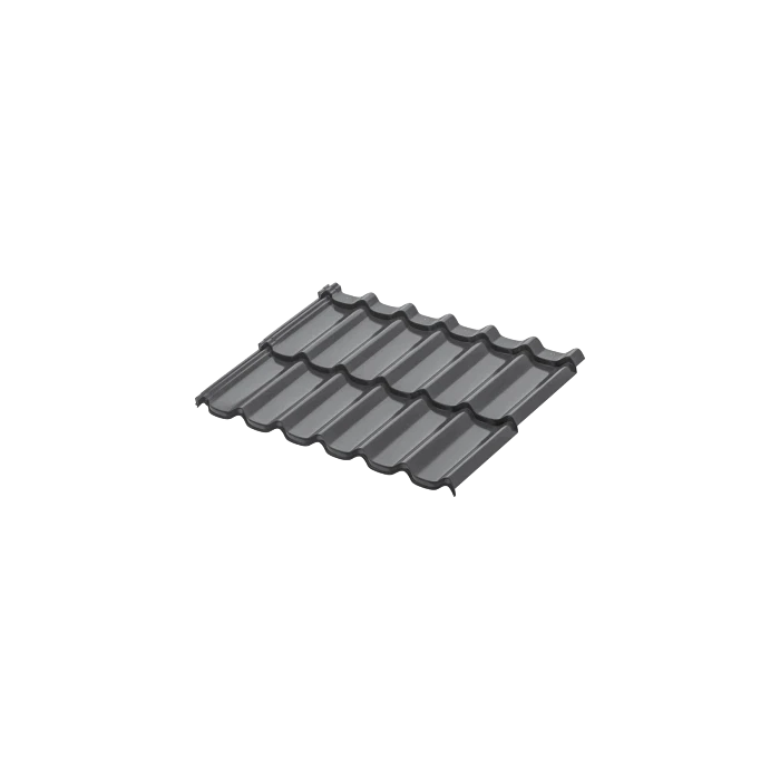 Профиль модульный Aquasystem Стокгольм XXL 0,45 мм PE Matt Zn 140 (Россия) RAL 7024 (т-серый)